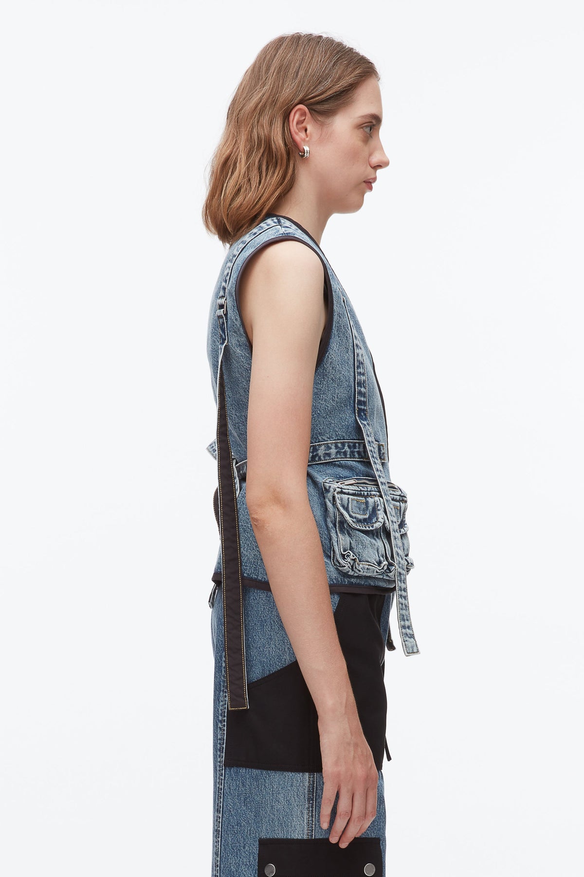 Denim Field Vest - 3.1 Phillip Lim Essential