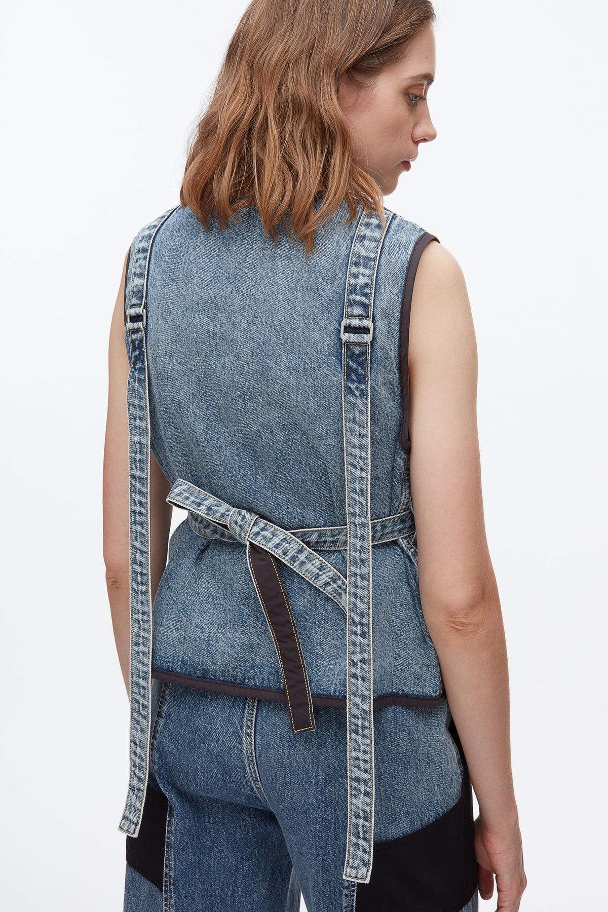 Denim Field Vest - 3.1 Phillip Lim Essential