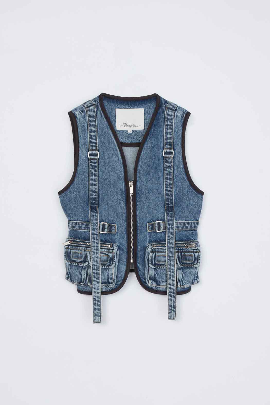 Denim Field Vest - 3.1 Phillip Lim Essential
