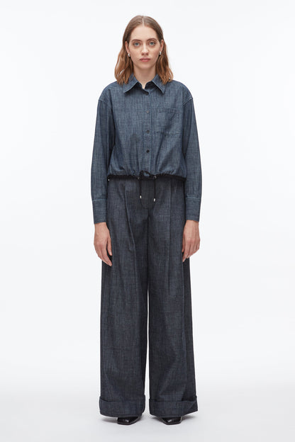 Cropped Chambray Shirt - 3.1 Phillip Lim Special Offer