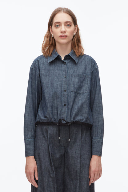 Cropped Chambray Shirt - 3.1 Phillip Lim Special Offer