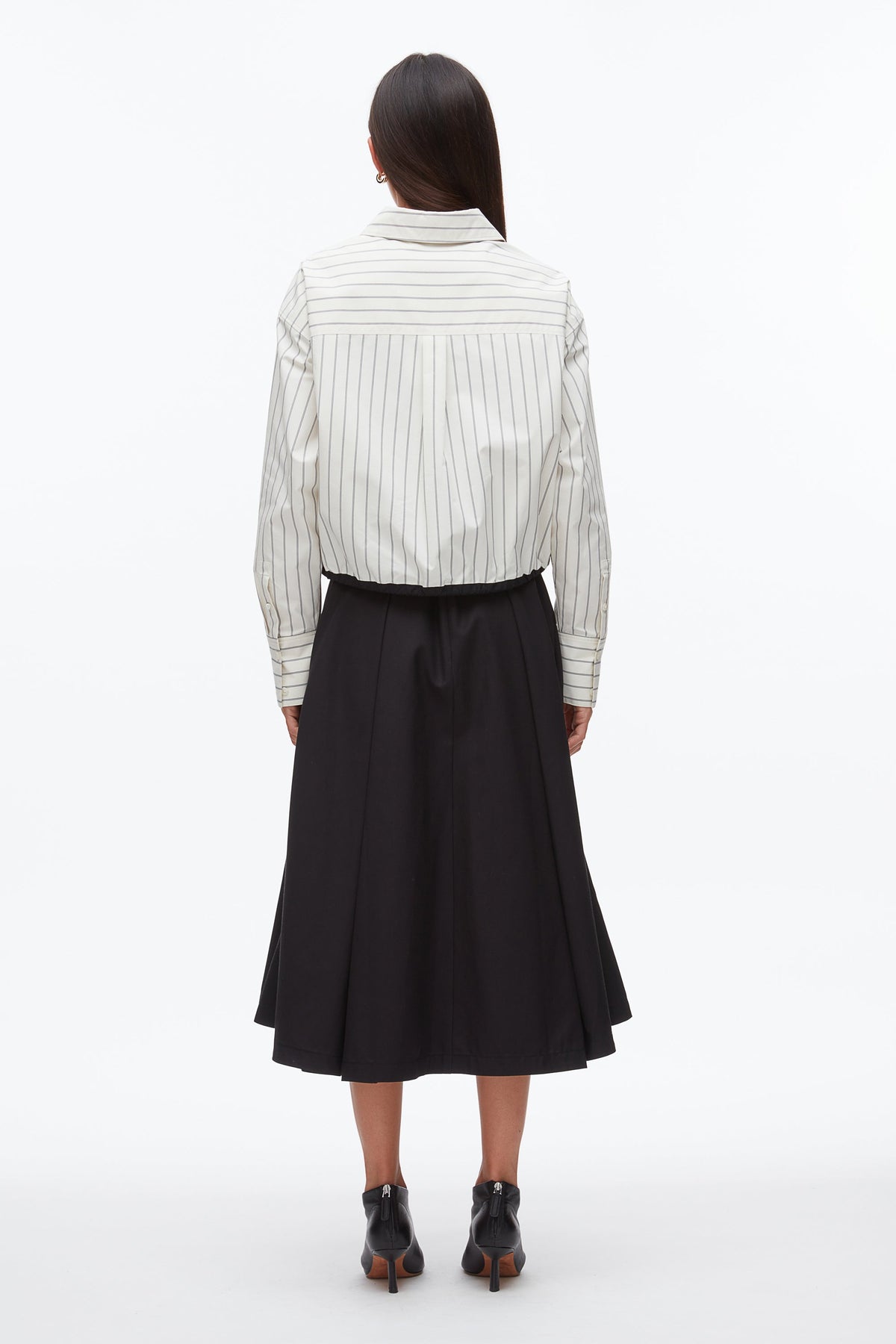 Drawcord Hem Stripe Shirt - 3.1 Phillip Lim Smart Buy