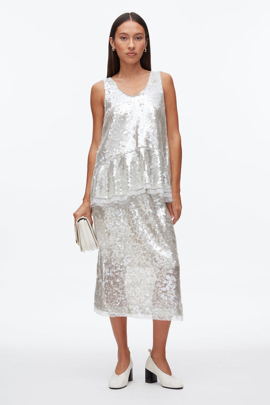 Sequin Tank with Bows - 3.1 Phillip Lim Popular