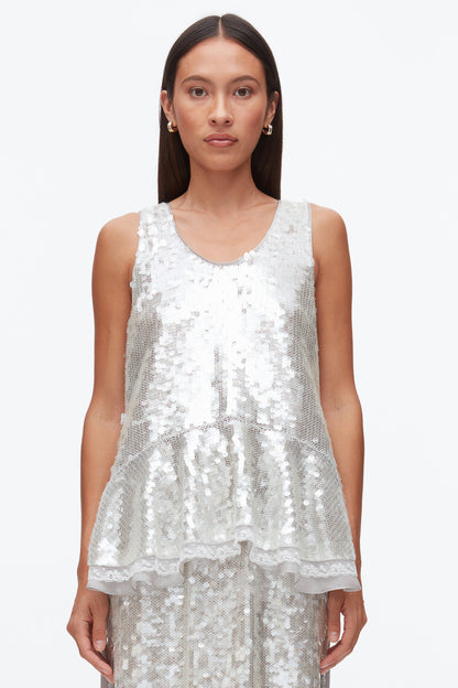 Sequin Tank with Bows - 3.1 Phillip Lim Popular