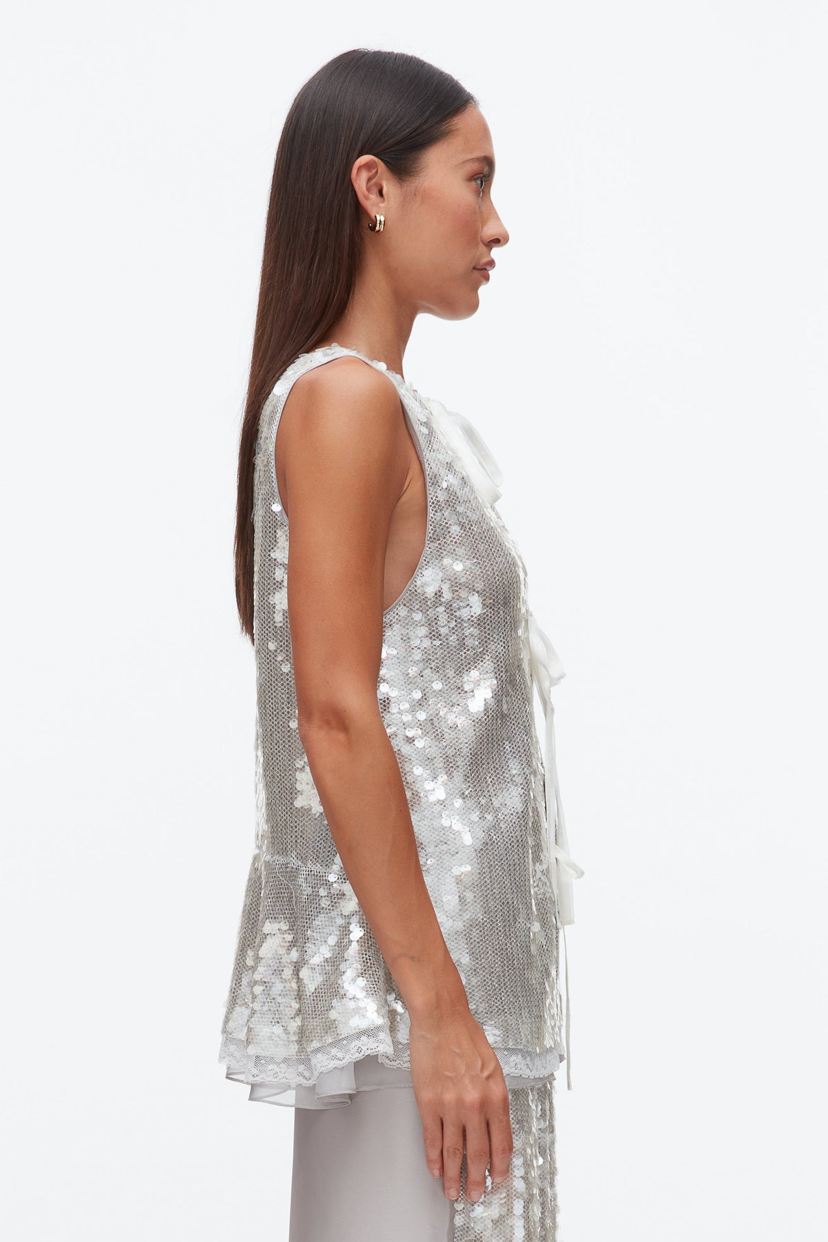 Sequin Tank with Bows - 3.1 Phillip Lim Popular