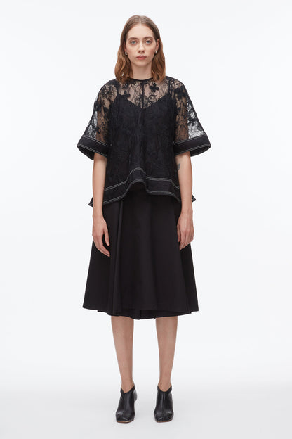 Dimensional Lace Flounce Top - 3.1 Phillip Lim Trusted