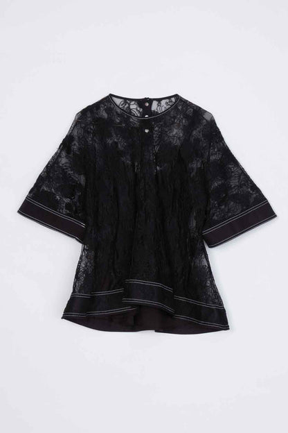 Dimensional Lace Flounce Top - 3.1 Phillip Lim Trusted