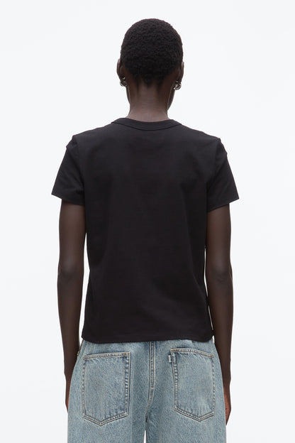 Flower Embroidery Merch Tee - 3.1 Phillip Lim Recommended