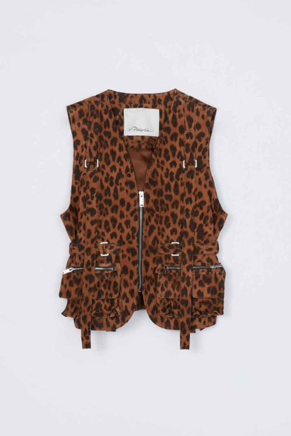 Leopard Print Field Vest - 3.1 Phillip Lim Trending