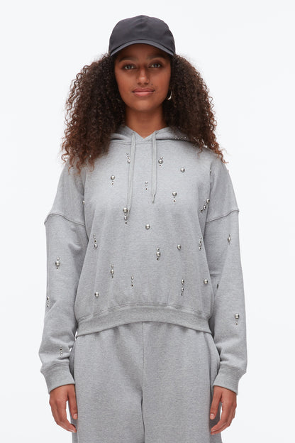 Stud Embellished Oversized Hoodie - 3.1 Phillip Lim Discount