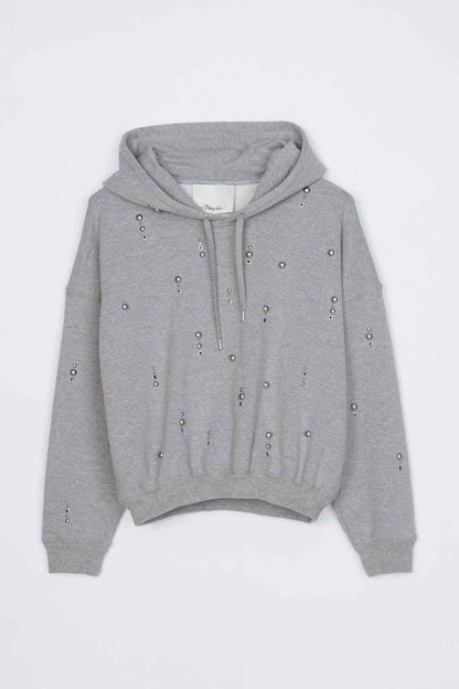 Stud Embellished Oversized Hoodie - 3.1 Phillip Lim Discount