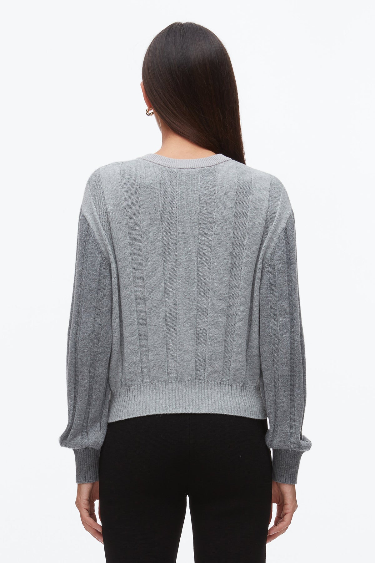 Mix Cable Crew Neck Cardigan - 3.1 Phillip Lim Exclusive