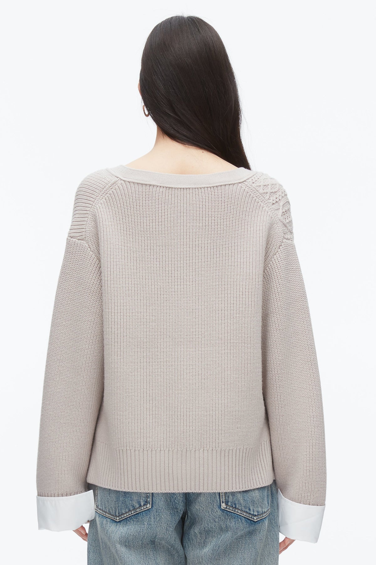Cable Mix Boyfriend Cardigan - 3.1 Phillip Lim Hot Sale