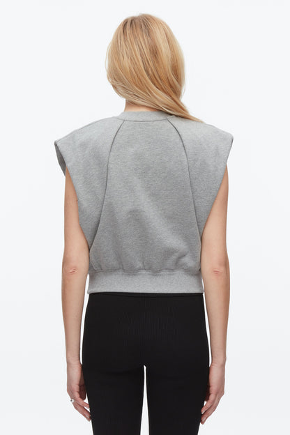 Draped Bow French Terry Top - 3.1 Phillip Lim Customer Favorite