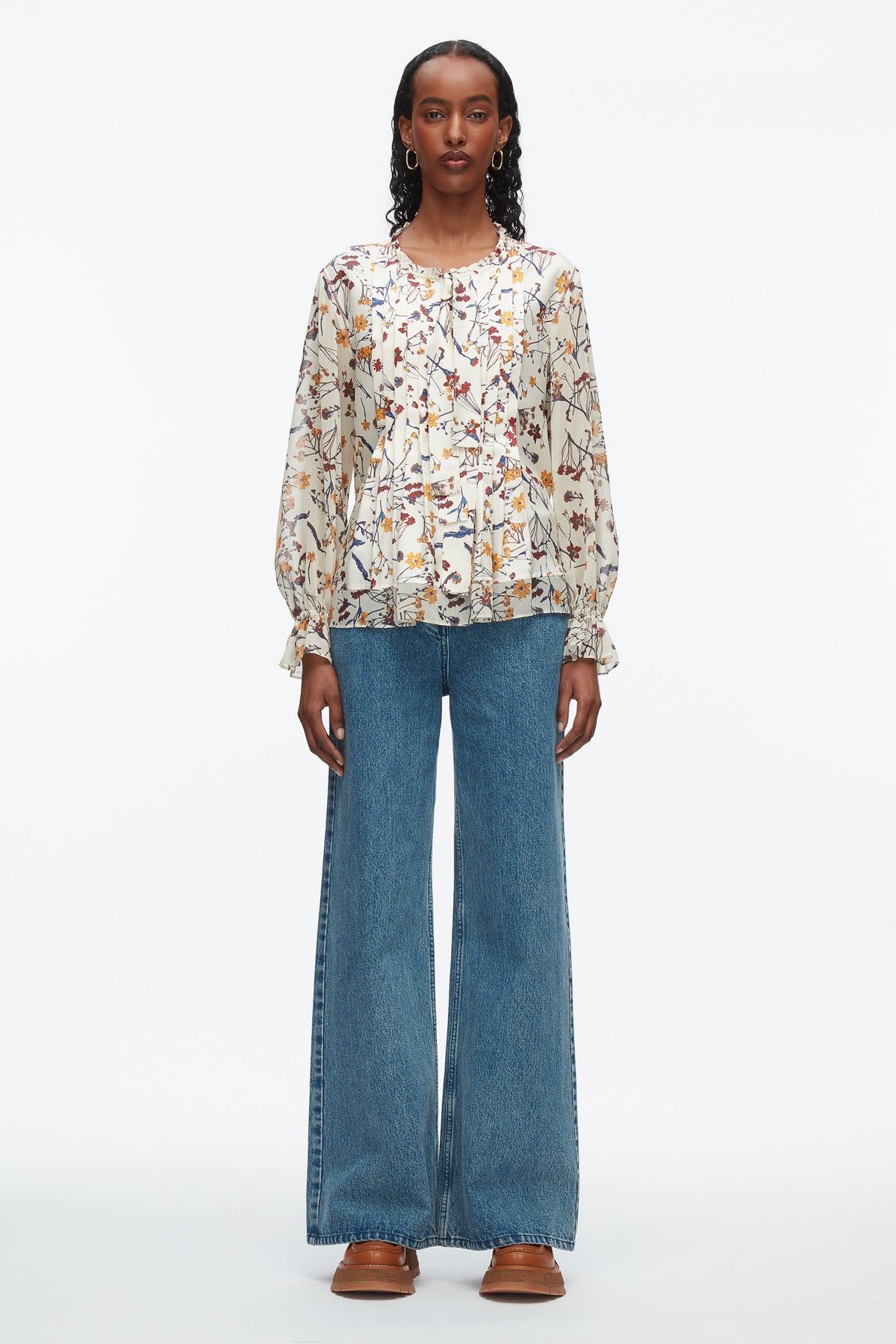 Bliss Floral Blouse - 3.1 Phillip Lim New