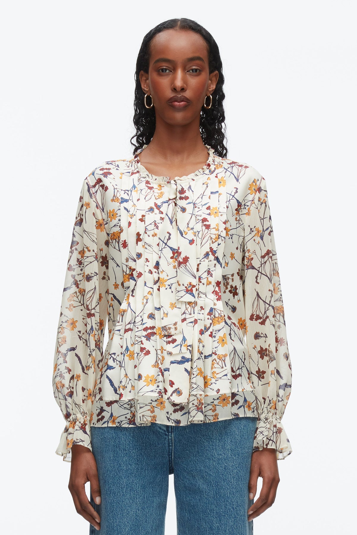 Bliss Floral Blouse - 3.1 Phillip Lim New