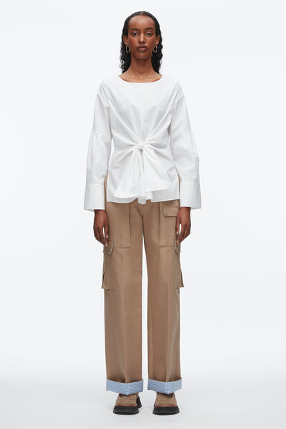 Tie Front Poplin Shirt - 3.1 Phillip Lim Trusted