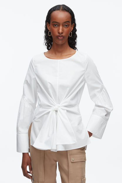 Tie Front Poplin Shirt - 3.1 Phillip Lim Trusted