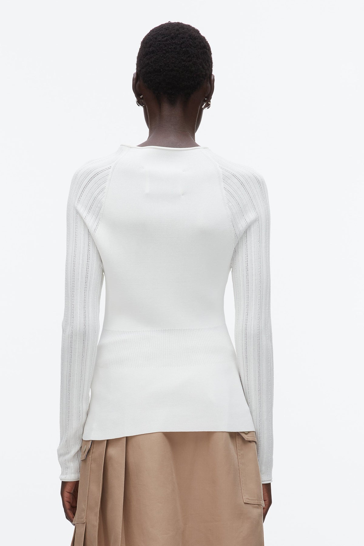 Compact Rib Mockneck Top - 3.1 Phillip Lim Best Seller