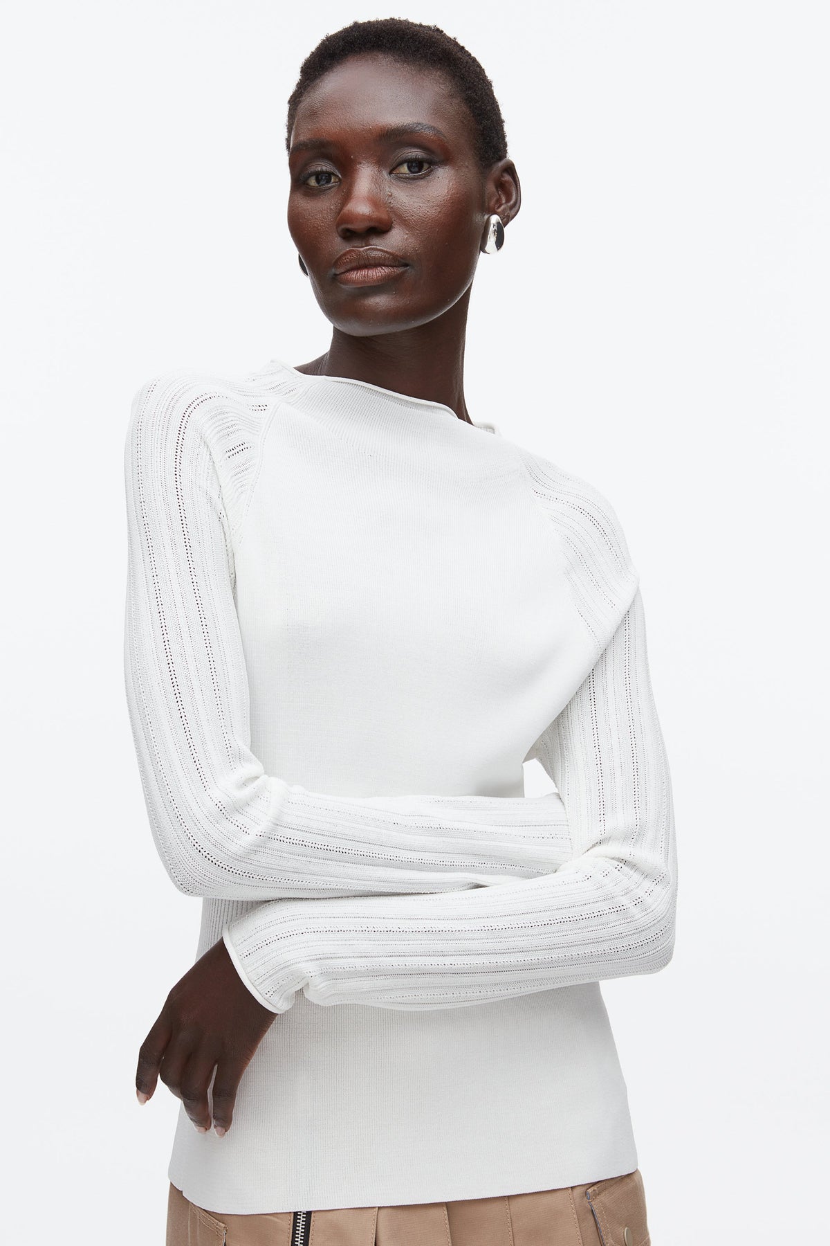 Compact Rib Mockneck Top - 3.1 Phillip Lim Best Seller