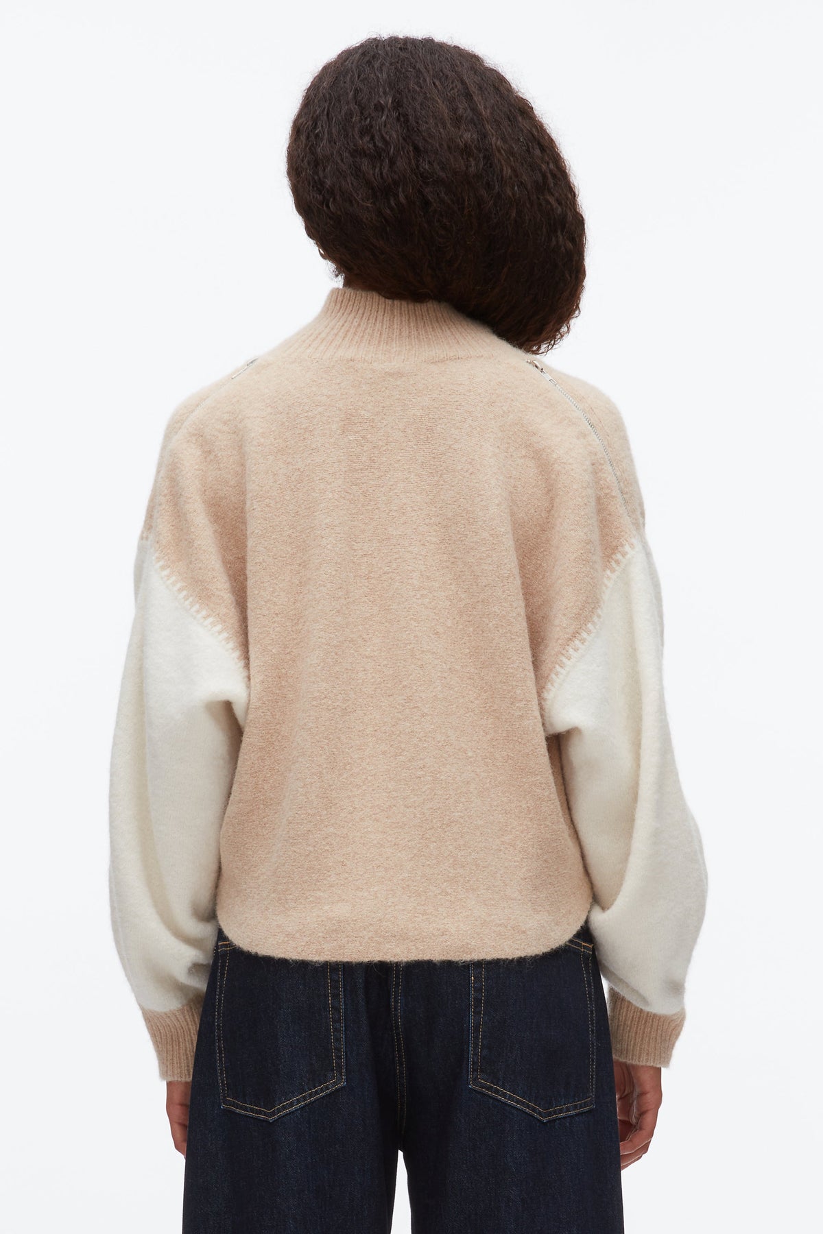 Colorblock Zip Sleeve Turtleneck - 3.1 Phillip Lim Value