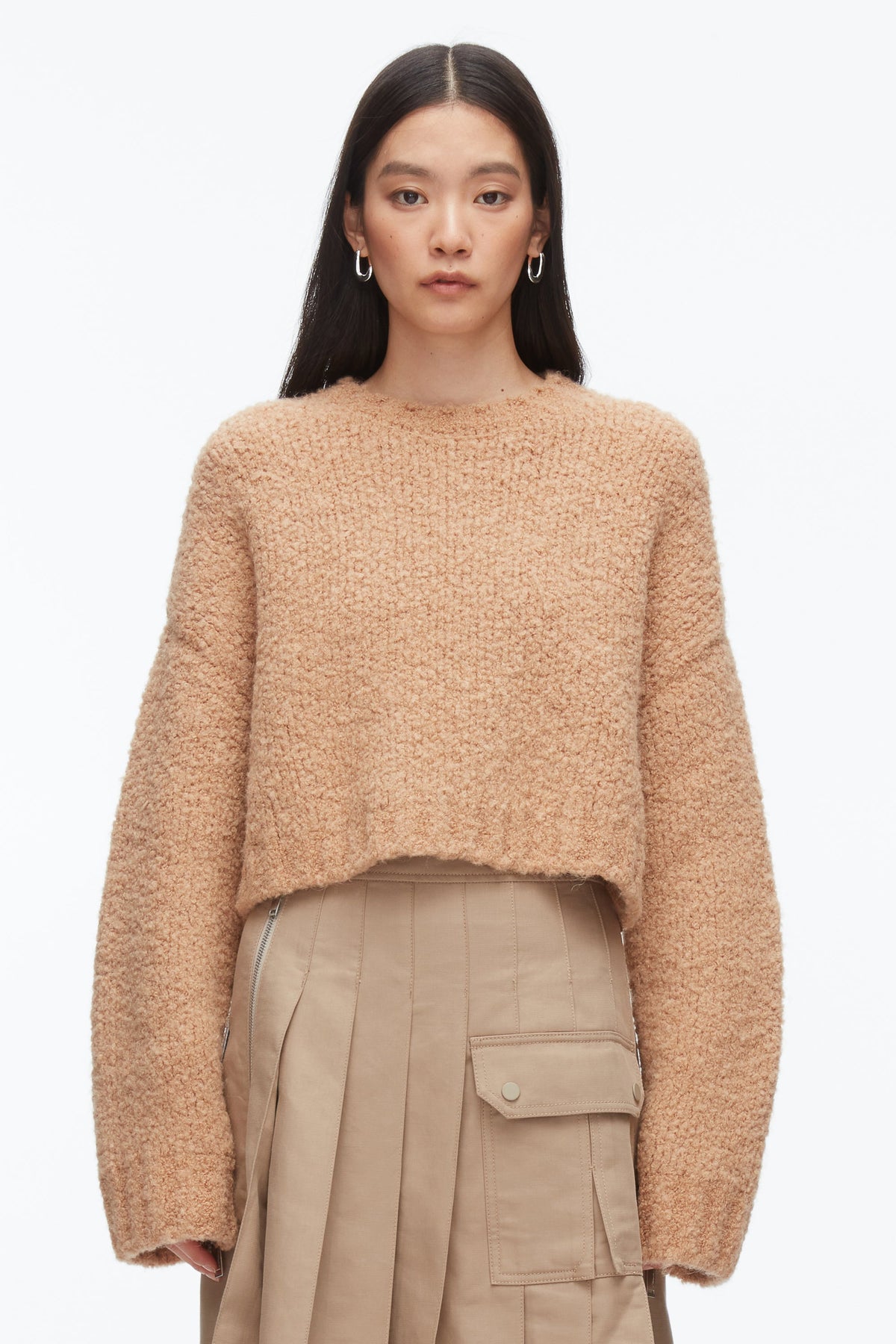 Boucle Zipper Crewneck - 3.1 Phillip Lim Great Value