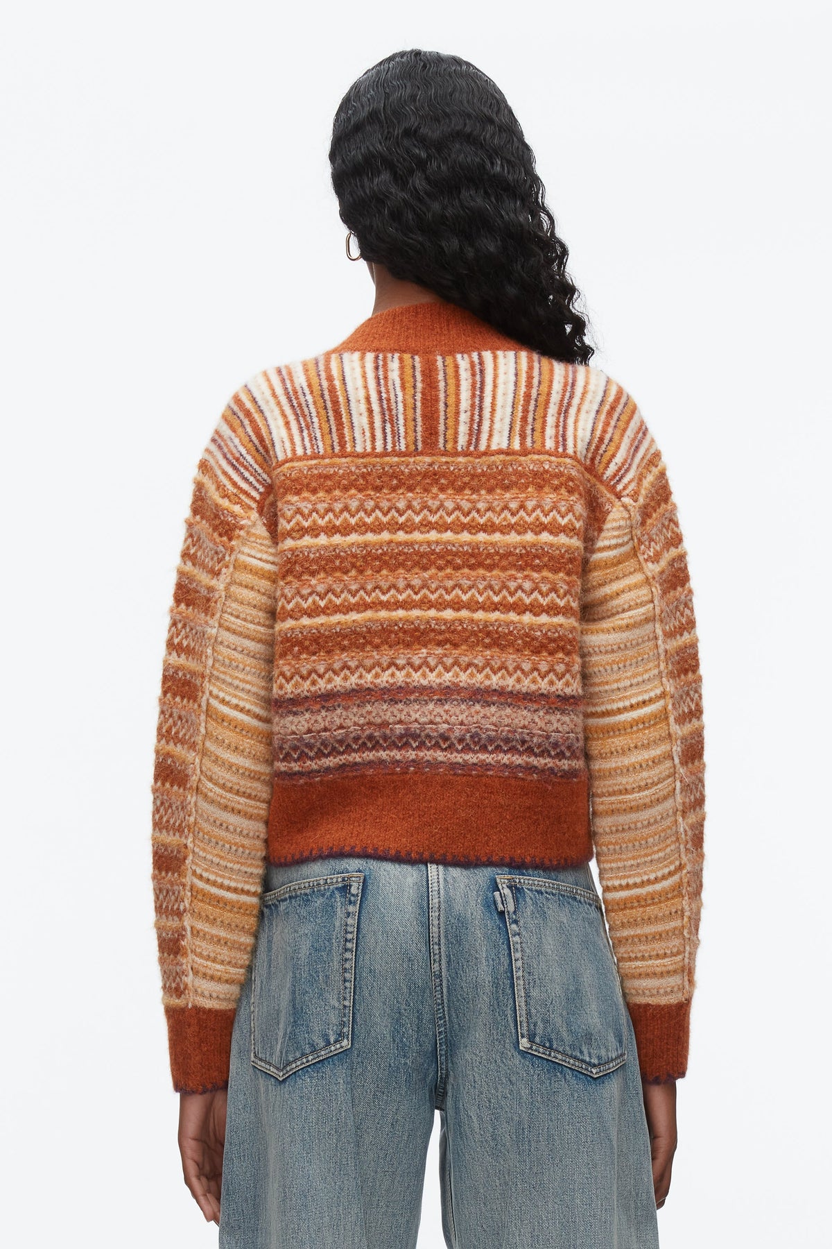 Fair Isle Zip Cardigan - 3.1 Phillip Lim Classic