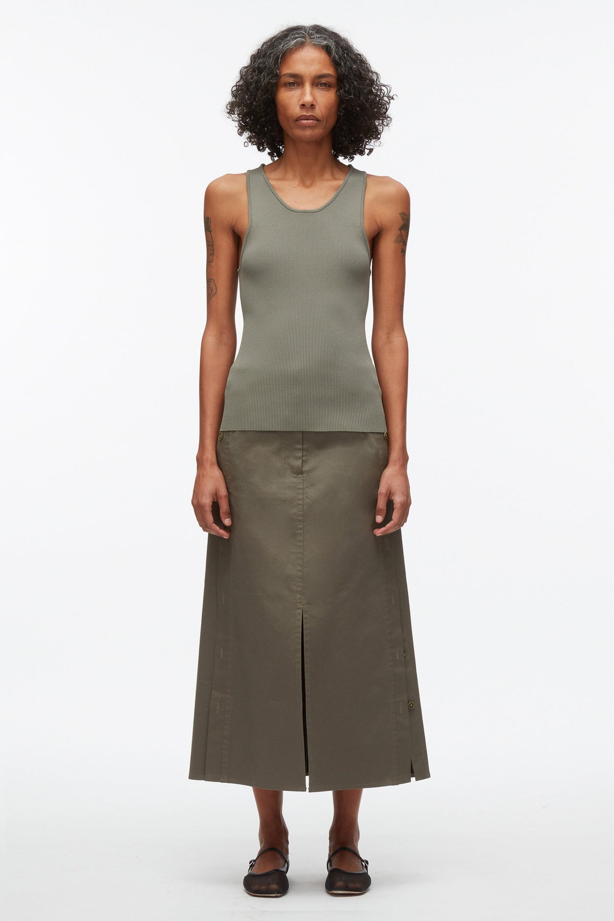 Compact Rib Layering Tank - 3.1 Phillip Lim Signature