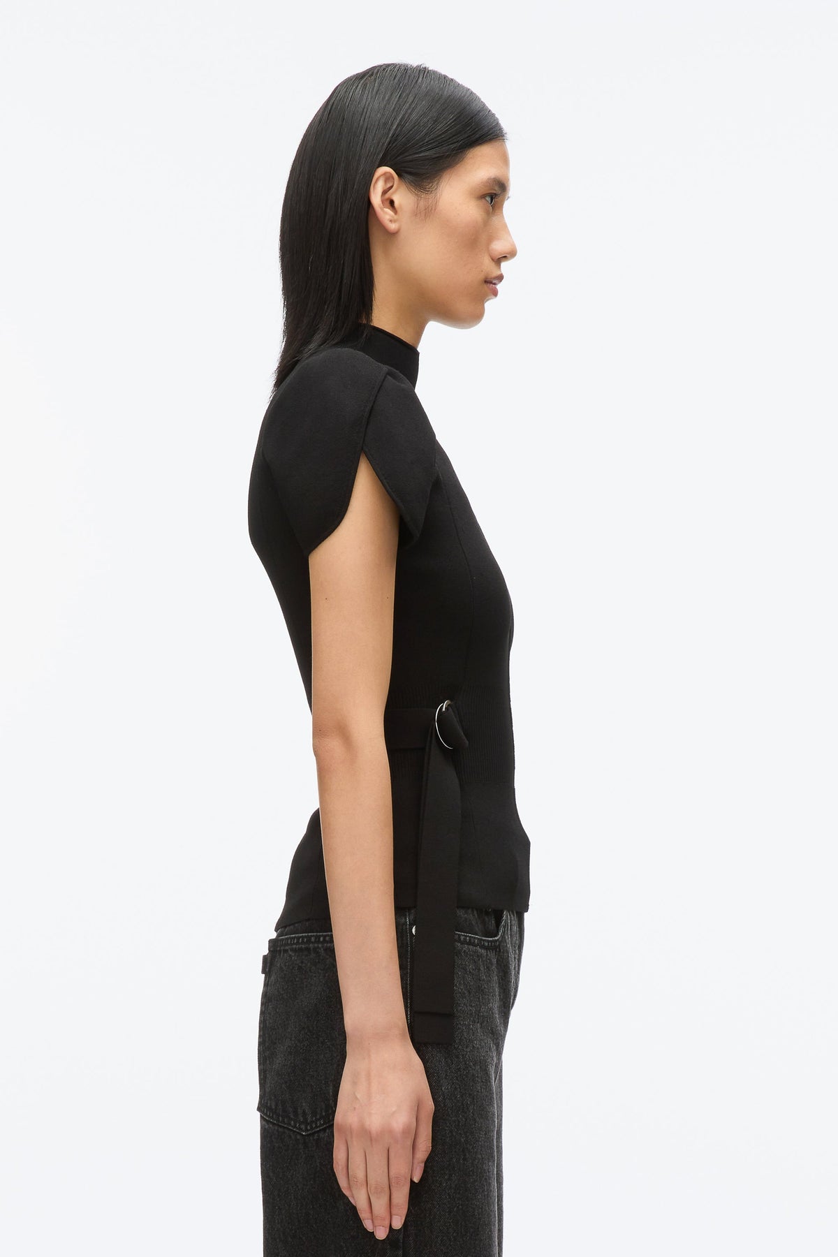 Compact Rib Tulip Top - 3.1 Phillip Lim Top Pick