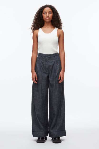 Double Pleat Wide Leg Pant - 3.1 Phillip Lim Smart Buy