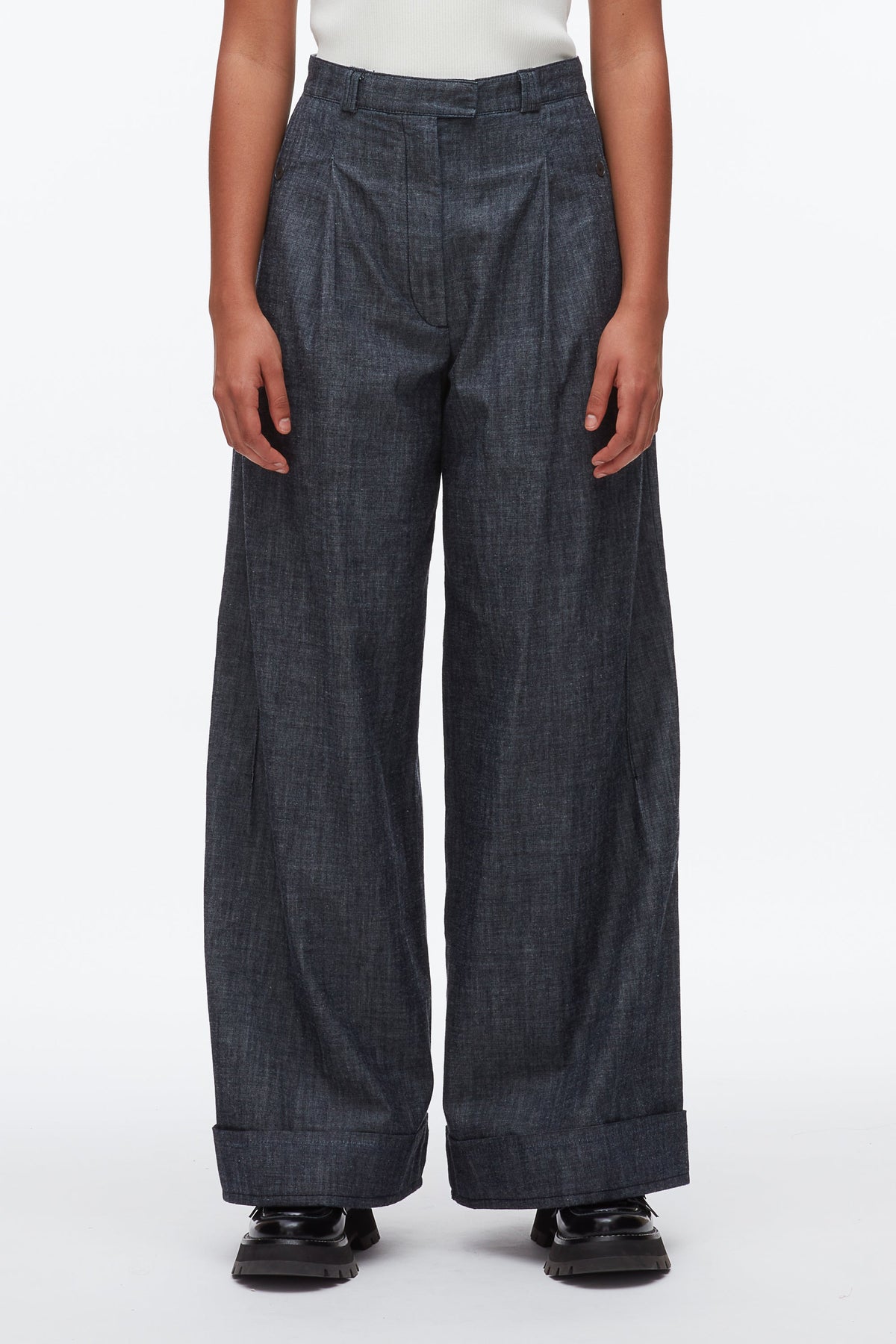 Double Pleat Wide Leg Pant - 3.1 Phillip Lim Smart Buy