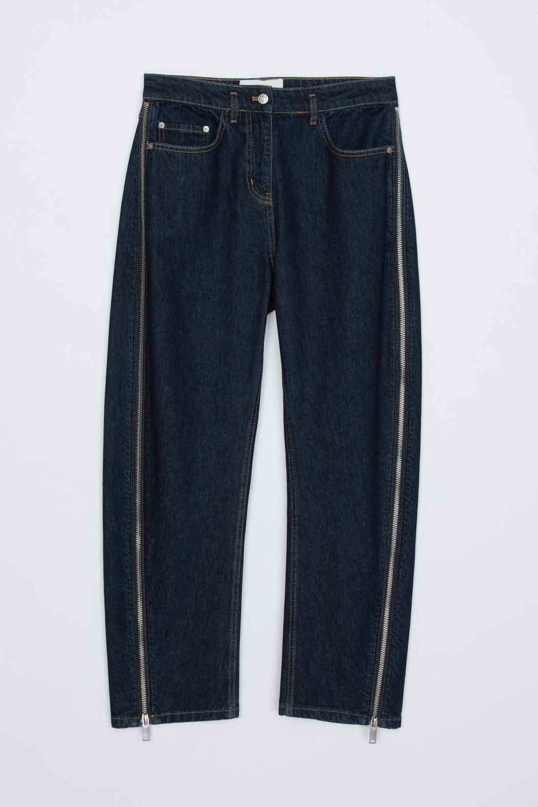 Curve Denim Pant with Zip - 3.1 Phillip Lim New
