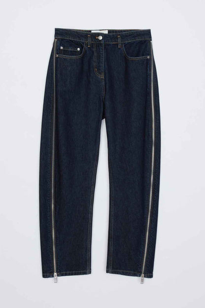 Curve Denim Pant with Zip - 3.1 Phillip Lim New