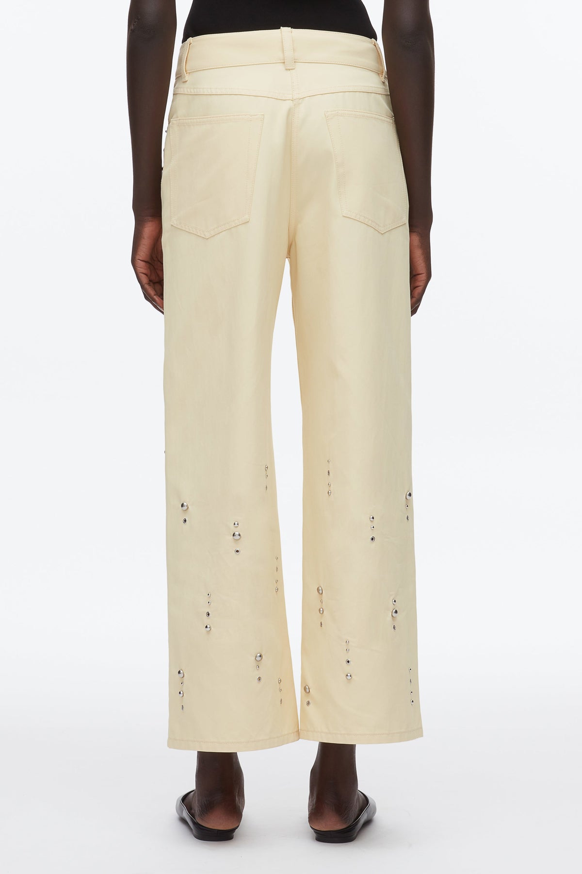 Stud Embellished Wide Leg Pant - 3.1 Phillip Lim New