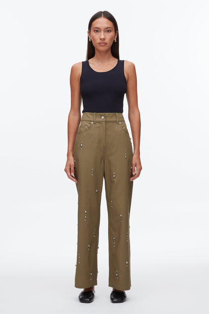 Stud Embellished Wide Leg Pant - 3.1 Phillip Lim Best Price