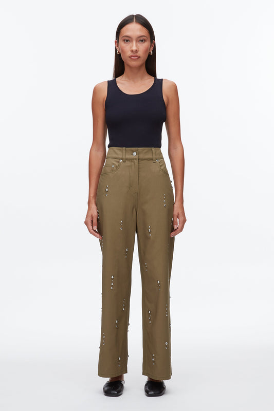 Stud Embellished Wide Leg Pant - 3.1 Phillip Lim Best Price