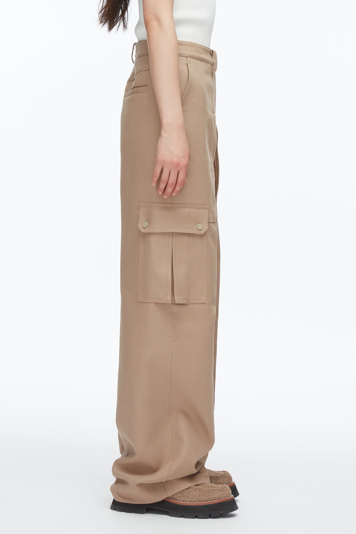 Carpenter Cargo Pants with Plaid Cuffs - 3.1 Phillip Lim Discount