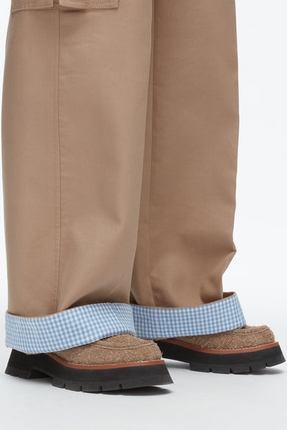 Carpenter Cargo Pants with Plaid Cuffs - 3.1 Phillip Lim Discount