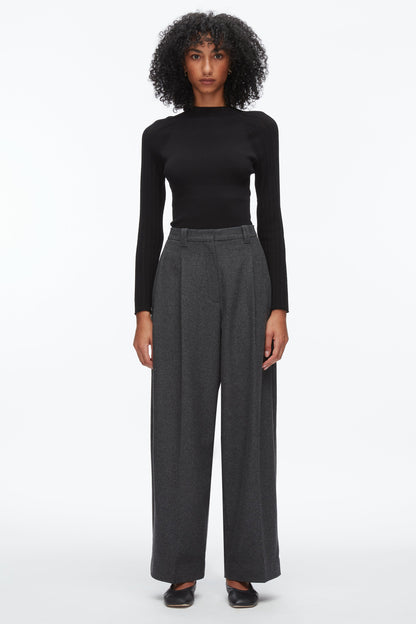 Flannel Double Pleat Trouser - 3.1 Phillip Lim Essential