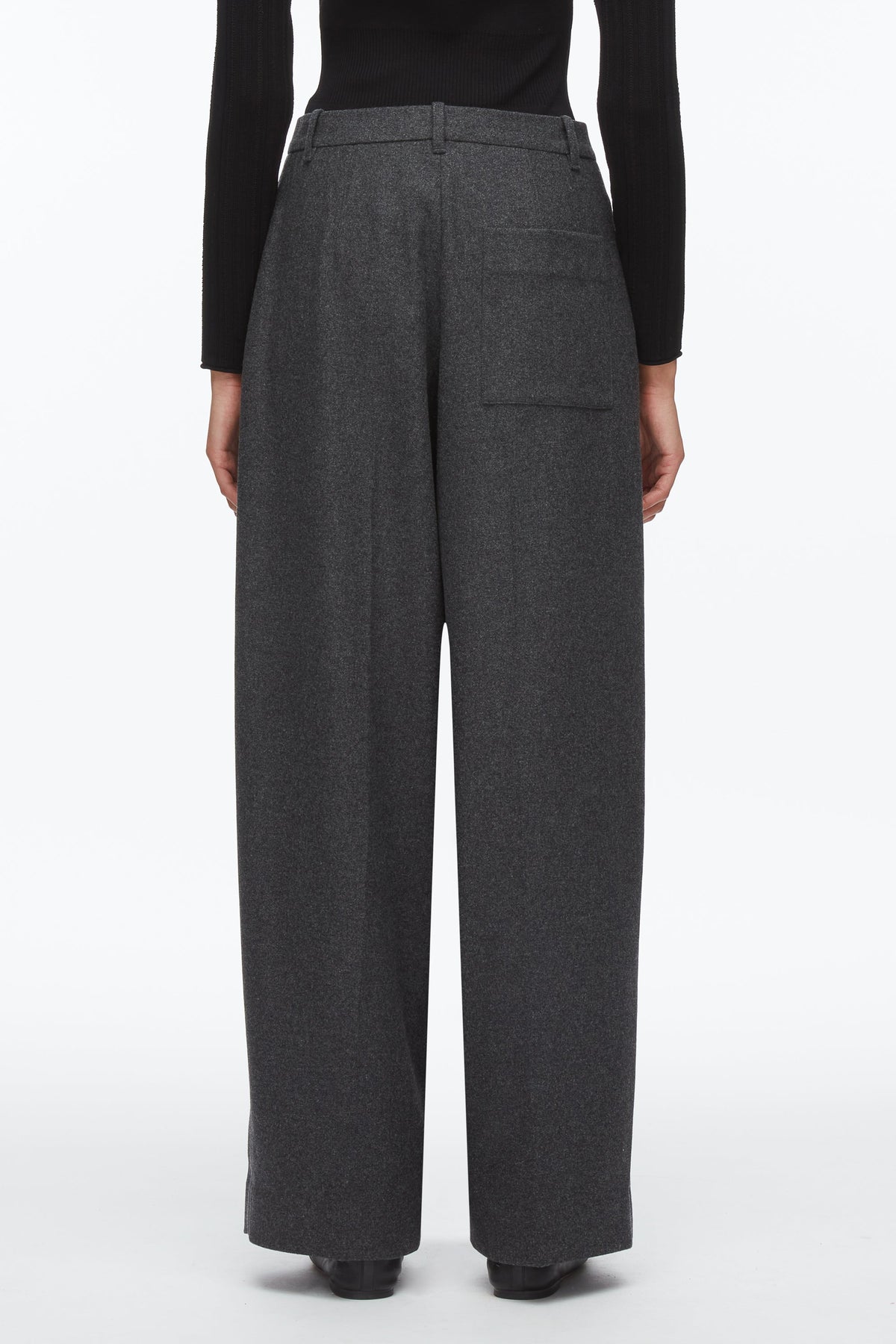 Flannel Double Pleat Trouser - 3.1 Phillip Lim Essential