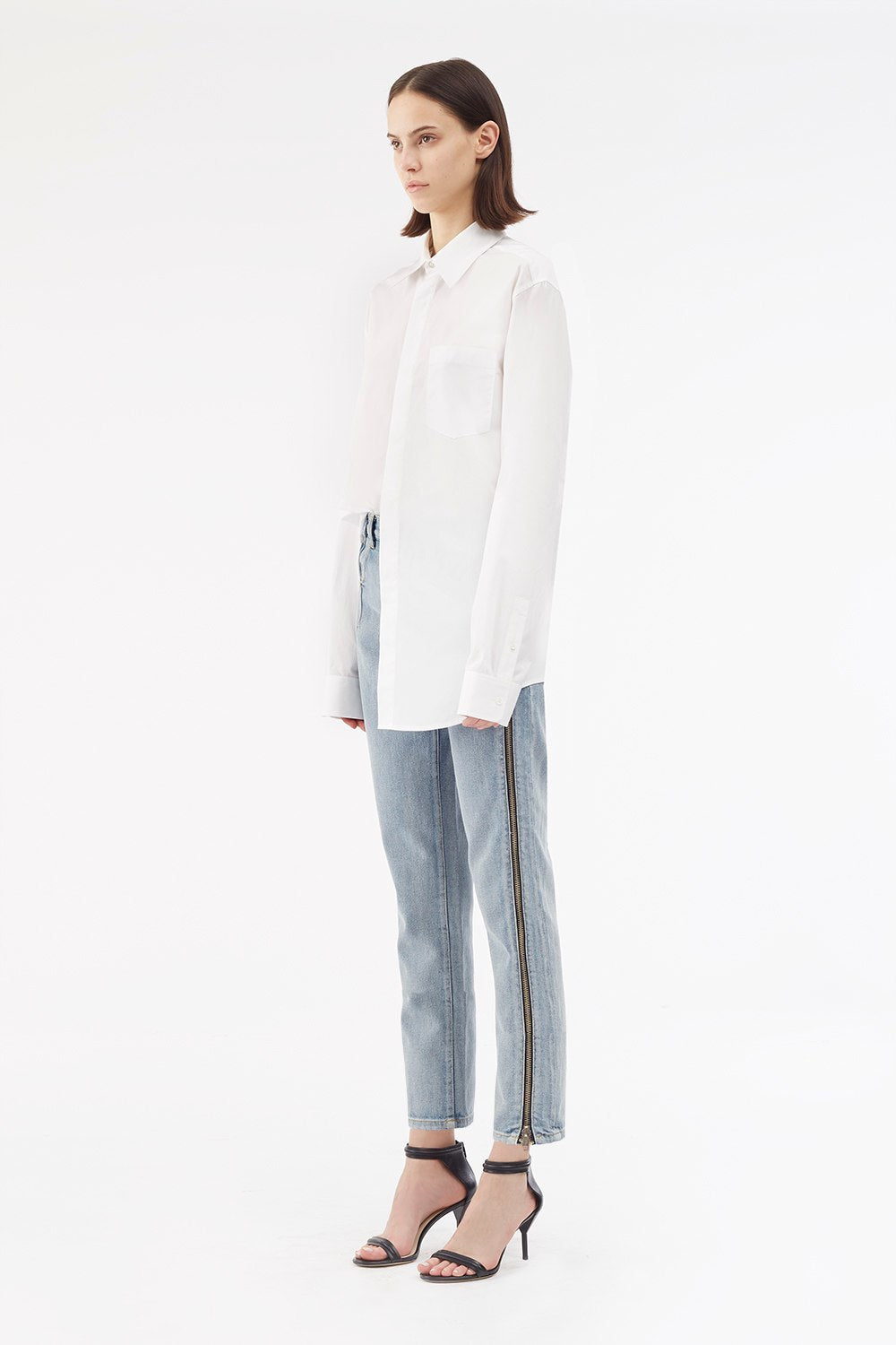 Zippered Denim Pant - 3.1 Phillip Lim Exclusive