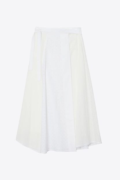 Broderie Anglaise Patchwork Midi Skirt - 3.1 Phillip Lim Recommended