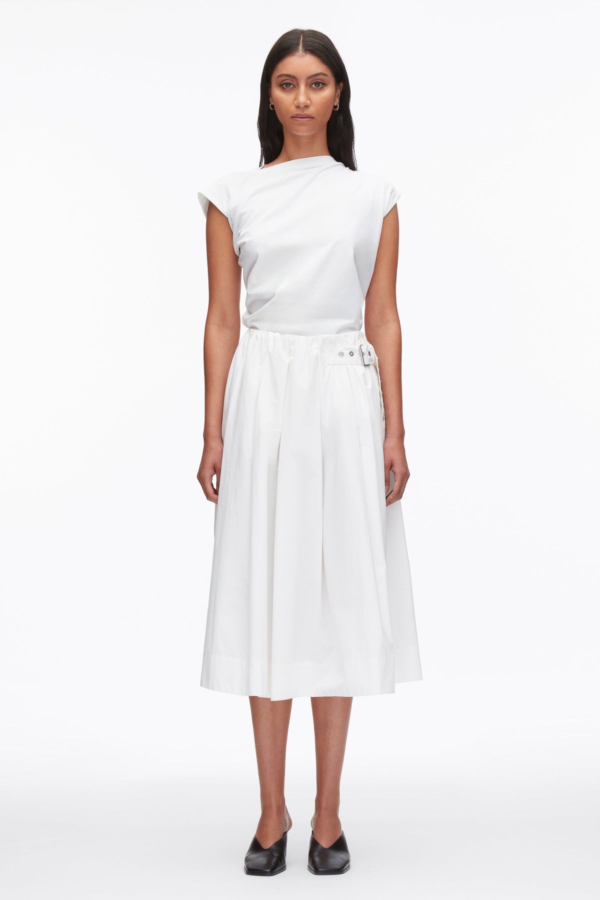 Belted Gathered Midi Skirt - 3.1 Phillip Lim Smart Buy