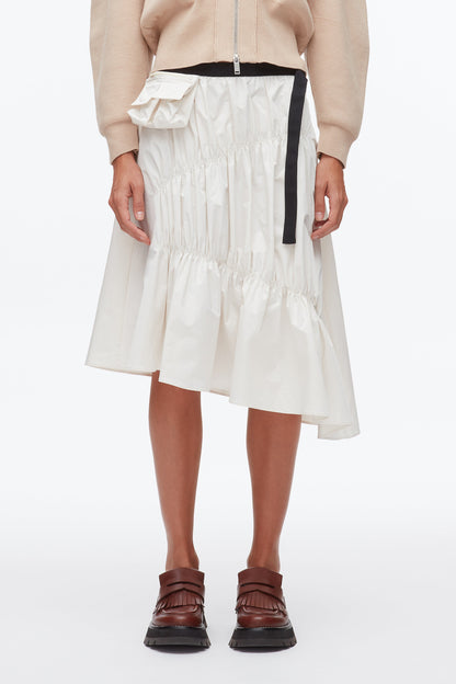 Ripstop Asymmetric Skirt with Ruching - 3.1 Phillip Lim Best Price