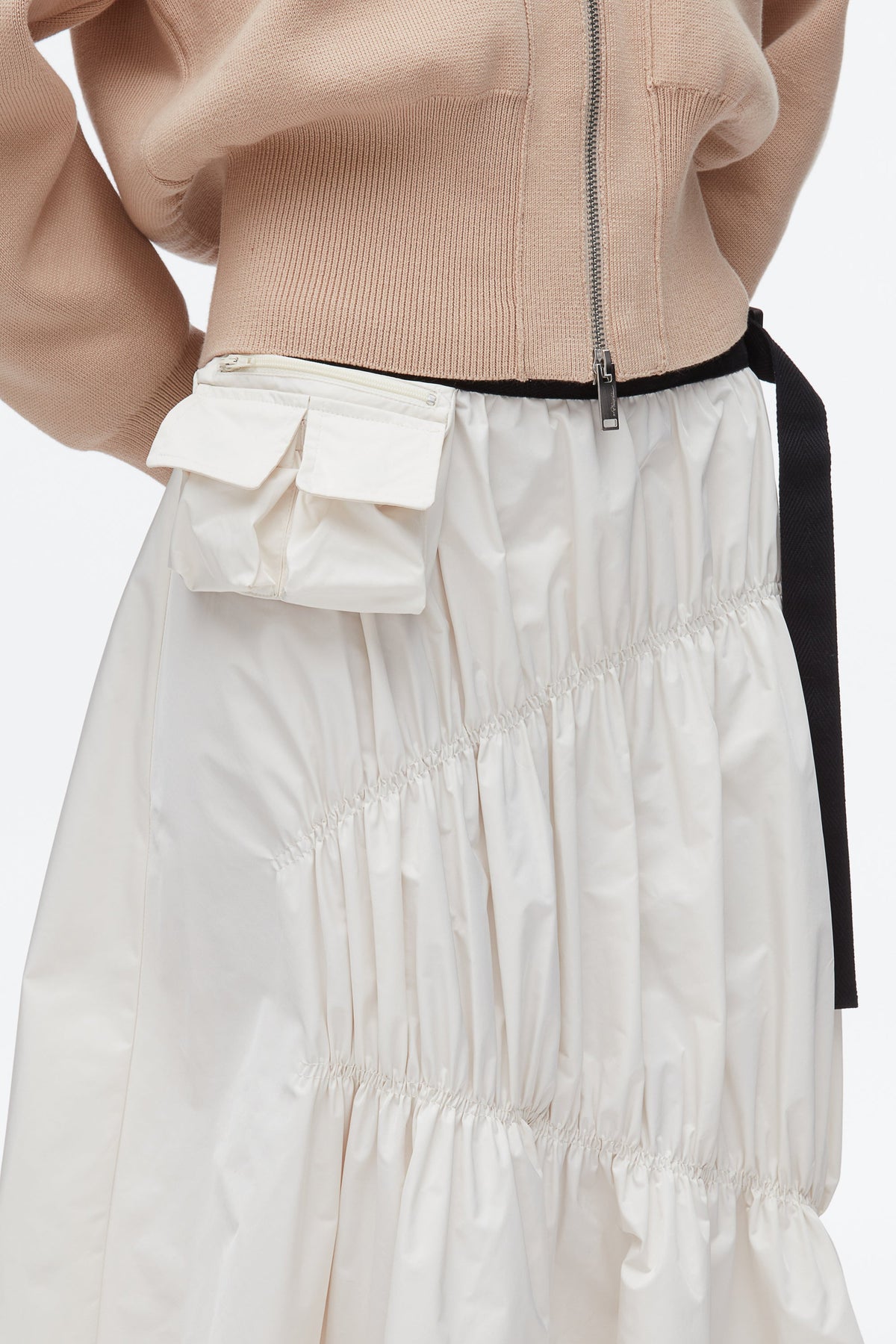 Ripstop Asymmetric Skirt with Ruching - 3.1 Phillip Lim Best Price