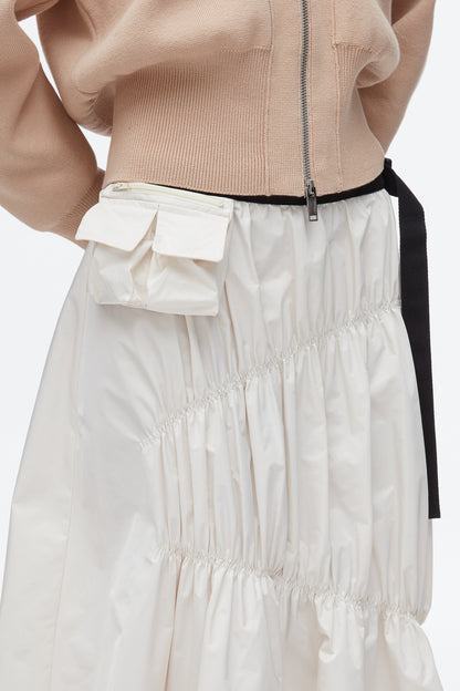 Ripstop Asymmetric Skirt with Ruching - 3.1 Phillip Lim Best Price