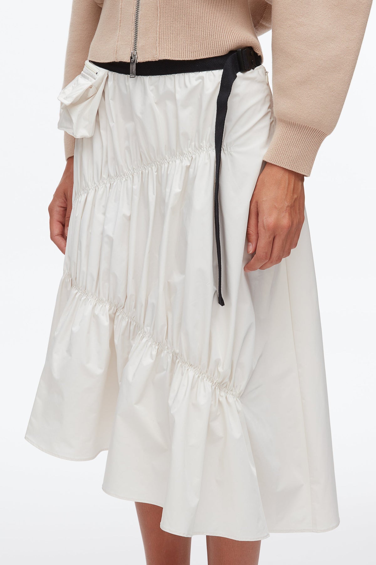 Ripstop Asymmetric Skirt with Ruching - 3.1 Phillip Lim Best Price