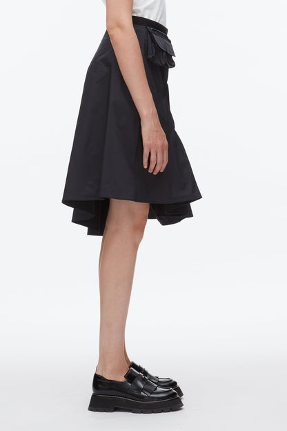 Ripstop Asymmetric Skirt with Ruching - 3.1 Phillip Lim Hot Sale