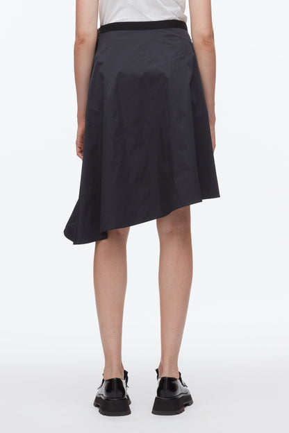Ripstop Asymmetric Skirt with Ruching - 3.1 Phillip Lim Hot Sale