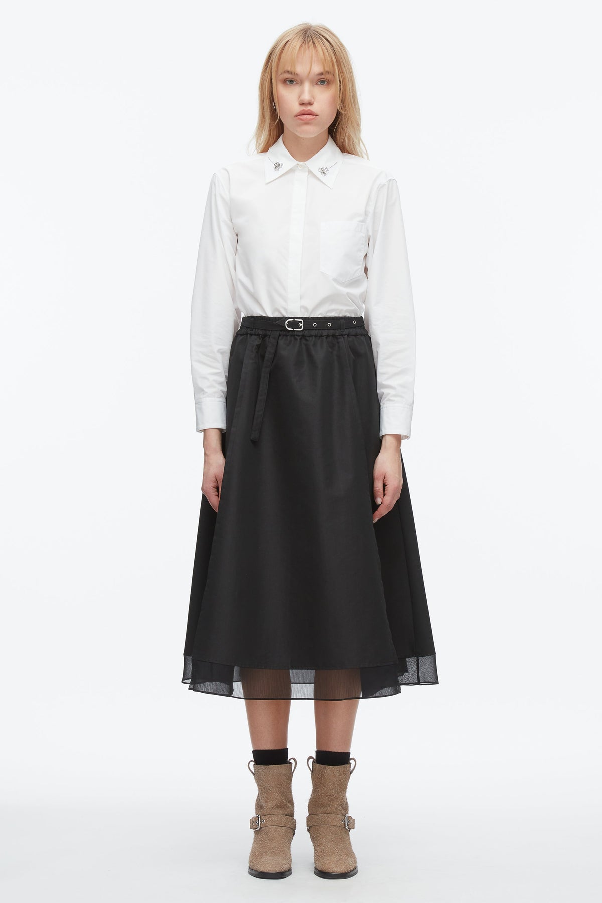 Belted Midi Skirt - 3.1 Phillip Lim Smart Buy